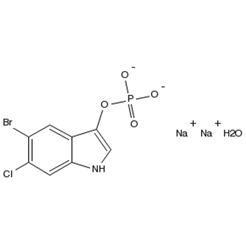 5-Bromo-6-chloro-3-indoxyl phosphate, disodium salt monohydrate